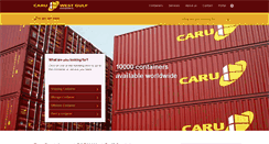 Desktop Screenshot of carucontainers.com