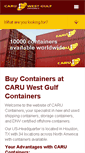 Mobile Screenshot of carucontainers.com